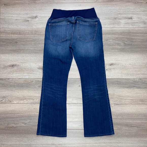 NWOT GAP Long & Lean Demi Maternity Jeans 28R | 6R - Picture 6 of 15